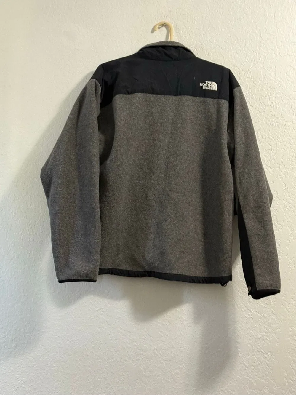 The North Face Men’s Polartec Denali Gray Full Zip Jacket Sz M